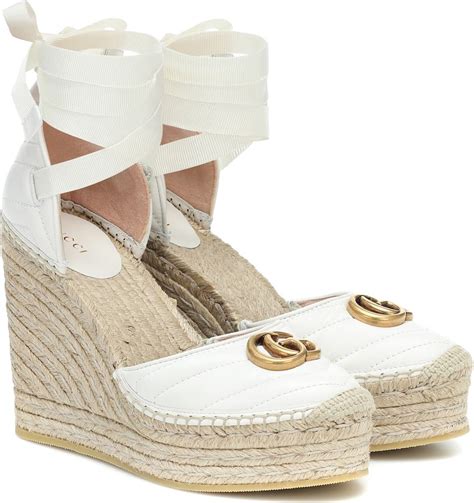 gucci marmont platform espadrilles|gucci sandals customer service.